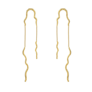 Nava Copenhagen - Ariel øreringe i forgyldt