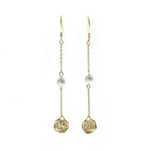 "Conni" øreringe forgyldt