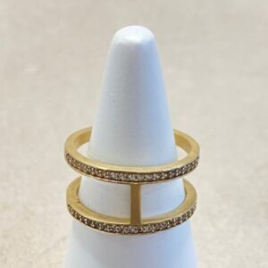 Maanesten ring forgyldt 4039