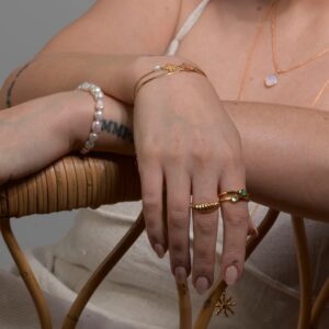 Izabel Camille Athena ring a4186gsgreen50