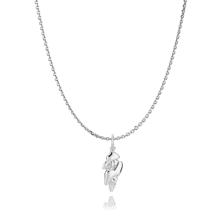 Josephine X Sistie halskæde med sølv vedhæng zs20218sws