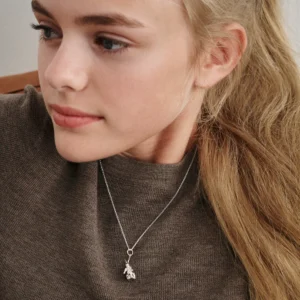 Kaj Bojesen halskæde "Kanin" sølv