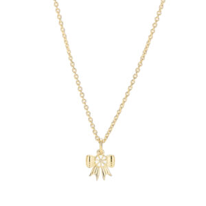 Lund Copenhagen marguerit sløjfe halskæde 9025100-M