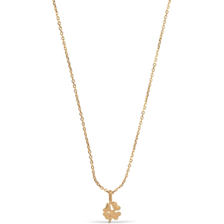 Enamel Four-leaf clover halskæde N138GM