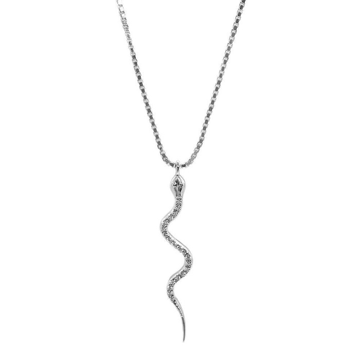 Nava Copenhagen - Boa halskæde sølv