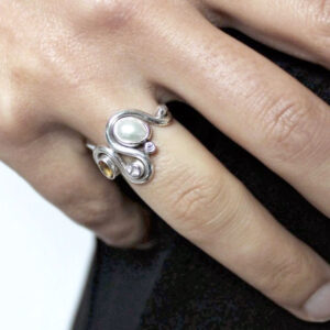 Rabinovich Happy Bow ring 77816301