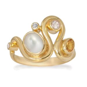 Rabinovich Happy Bow ring 77820301