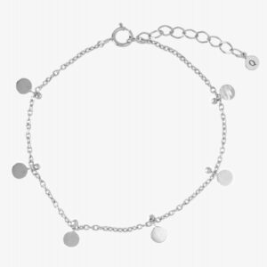 Hultquist - Mini coin armbånd i sølv