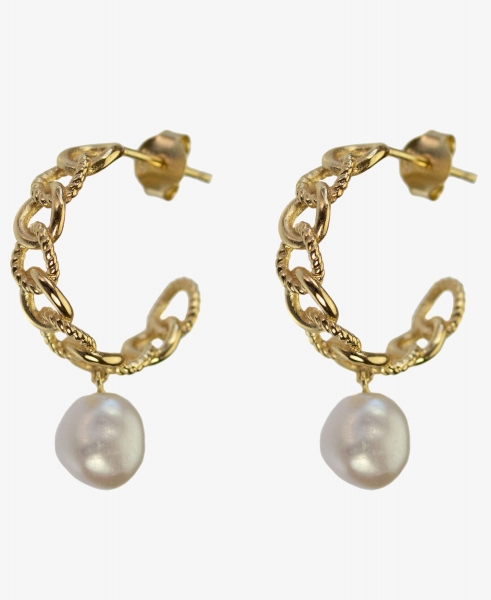 Hultquist - Eleonora øreringe forgyldt