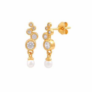 Hultquist Sienna pearl øreringe S08608 G