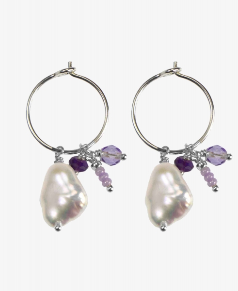 Hultquist Christa øreringe sølv S09012 S