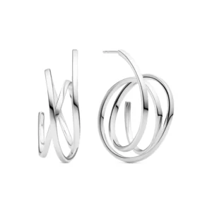 Sif Jakobs Spirale pianura grande øreringe SJ-E2591