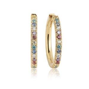 Sif Jakobs - Ellera grande øreringe i forgyldt