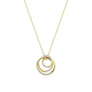 Sif Jakobs Spirale halskæde SJ-N2590-CZ-YG
