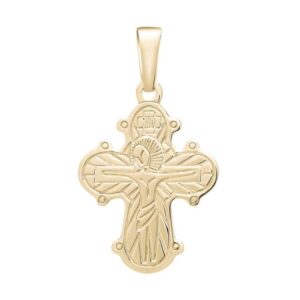 Siersbøl Dagmarkors forgyldt m/fadervor 24mm 29250265900