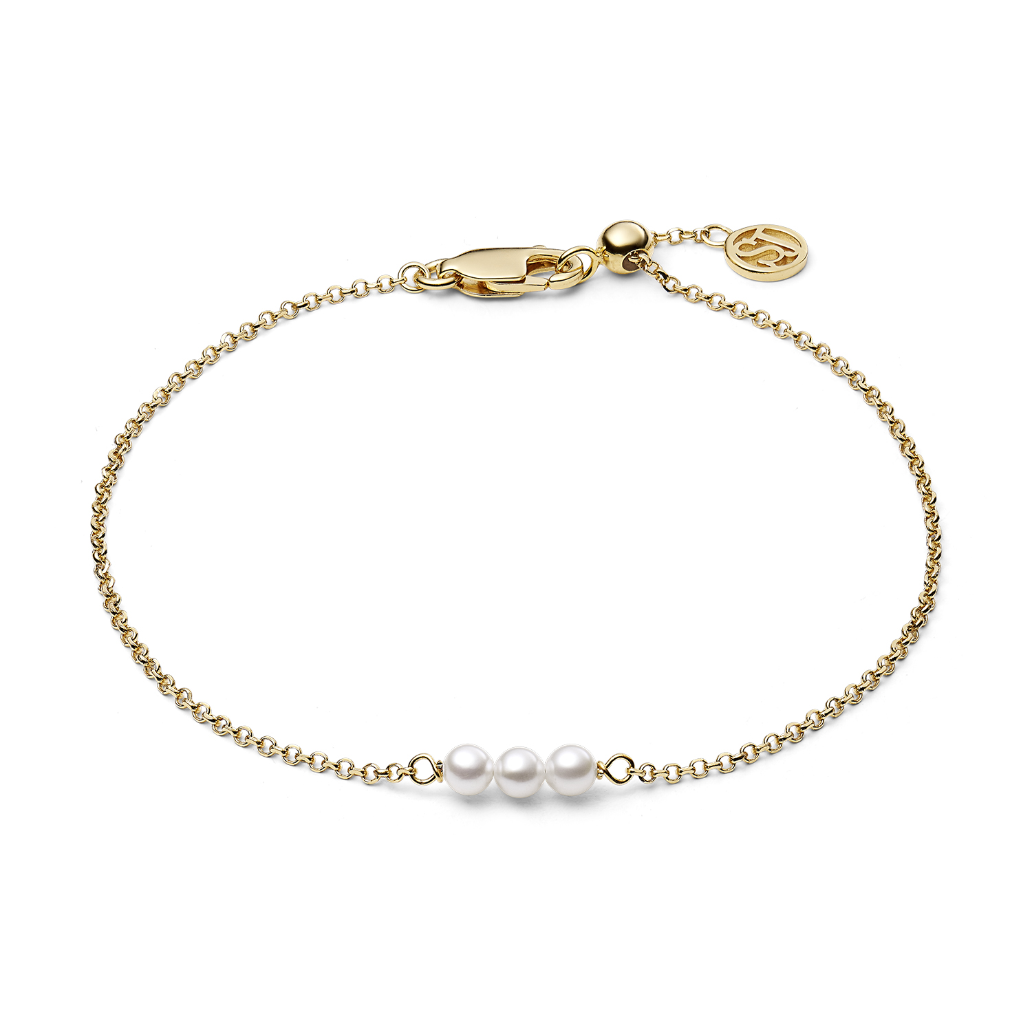 Sif Jakobs Perla Cinque armbånd SJ-B2735-P-YG