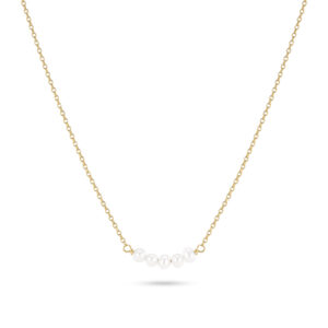 Sif Jakobs Perla Cinque halskæde SJ-N2735-P-YG