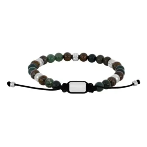 Son Of Noa armbånd med agate sten 80890432700