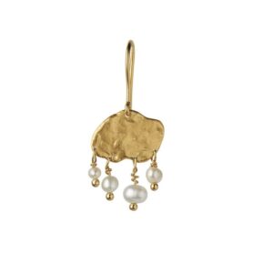 Stine A Big Gold Splash ørering 1308-02-S