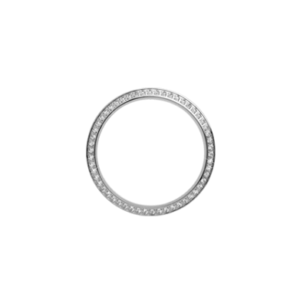 Christina - Topring med 54 hvide safirer