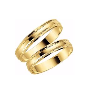 G & S Vielsesringe 9 karat guld 3,5 mm.