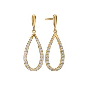 Aagaard øreringe forgyldt