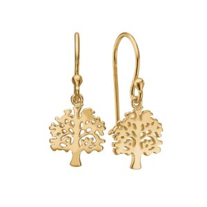 Aagaard øreringe forgyldt