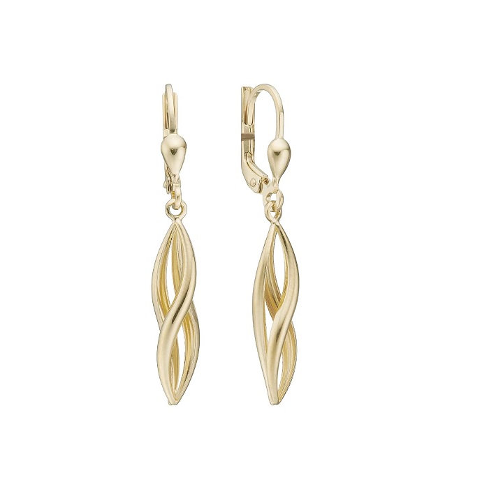 Aagaard - Øreringe 8 kt. guld