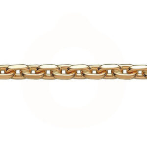 BNH 14 kt. Anker Facet halskæde, 1.8 mm