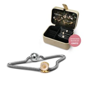 Christina Sølvarmbånd med Marguerite 615-JEWEL-G