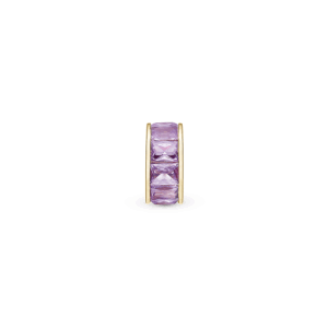 Christina Lavender Baguette Charm 623-G303LAVENDER
