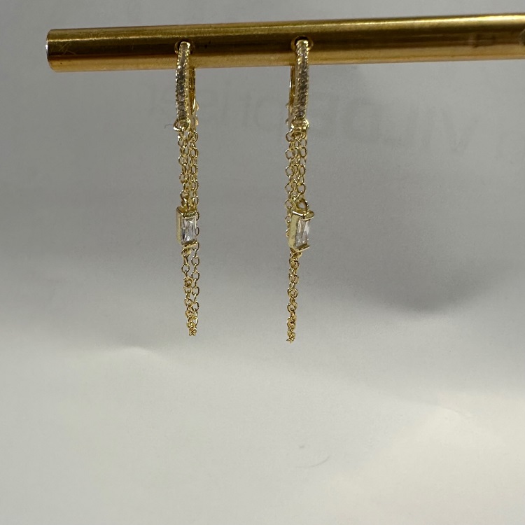 Donnatella - Øreringe forgyldt