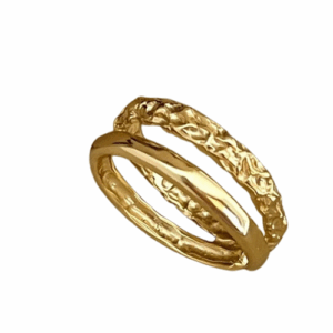 Donnatella ring forgyldt