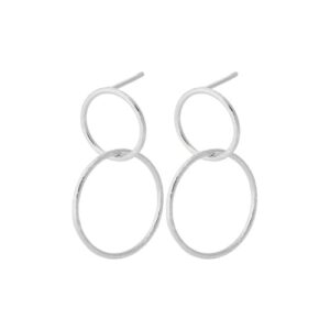 Pernille Corydon Double øreringe E-224-S