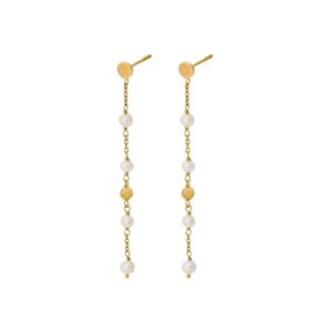 Pernille Corydon Ocean Pearl øreringe E-434-GP