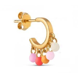 Enamel - Bubblegum øreringe 1 stk