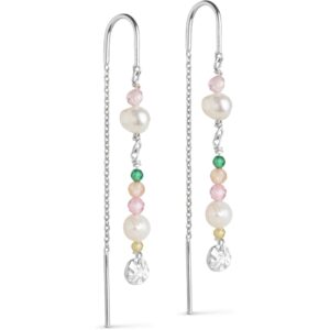 Enamel Sofia øreringe E282S Light pink