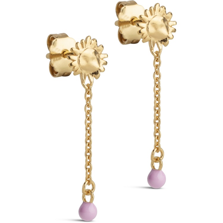 Enamel Sunshine Drop øreringe E423GPink