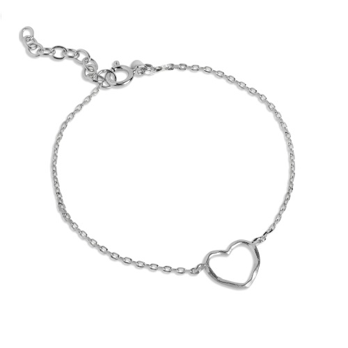 Enamel Organic Heart armbånd B112SM