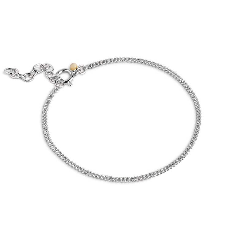 Enamel Curb Chain 1,75 mm armbånd B123S