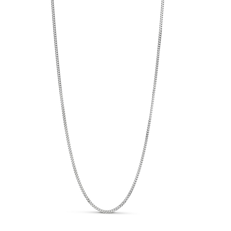 Enamel Curb Chain halskæde 1,75 mm N115S