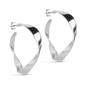 Enamel Scarlet Large øreringe E365S