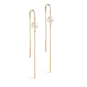 Enamel Aga Pearl øreringe E349G