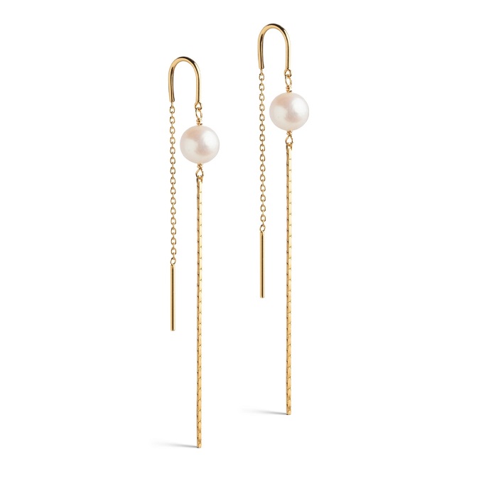 Enamel Aga Pearl øreringe E349G