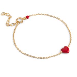 Enamel Amore Red armbånd B141GRED