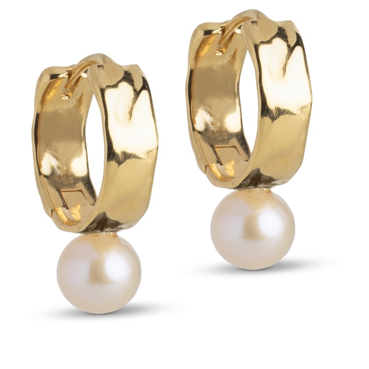 Enamel Avaya Pearl øreringe E390G