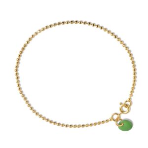 Enamel Copenhagen Armbånd Ball Chain Green B16Ggreen
