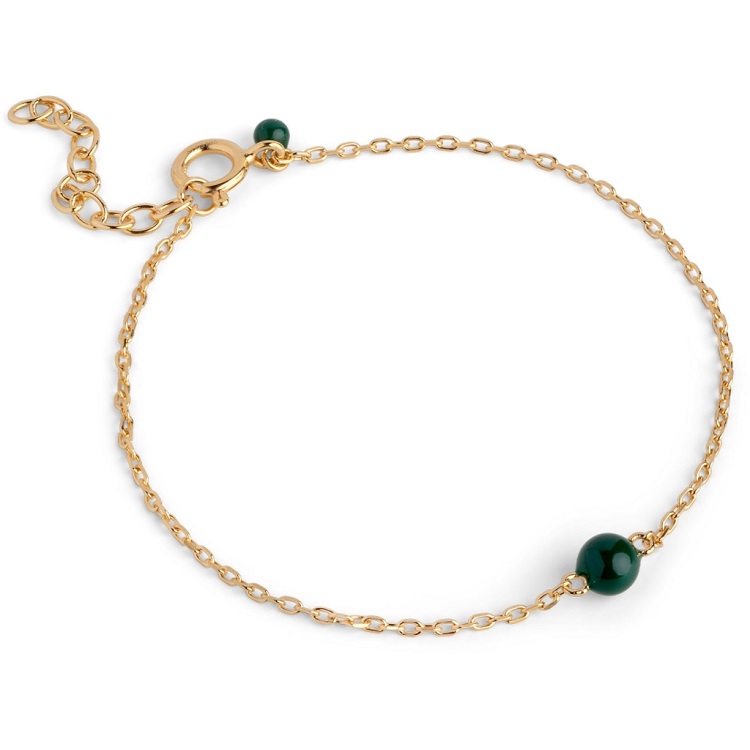 Enamel Balloon armbånd B140GPetrolGreen