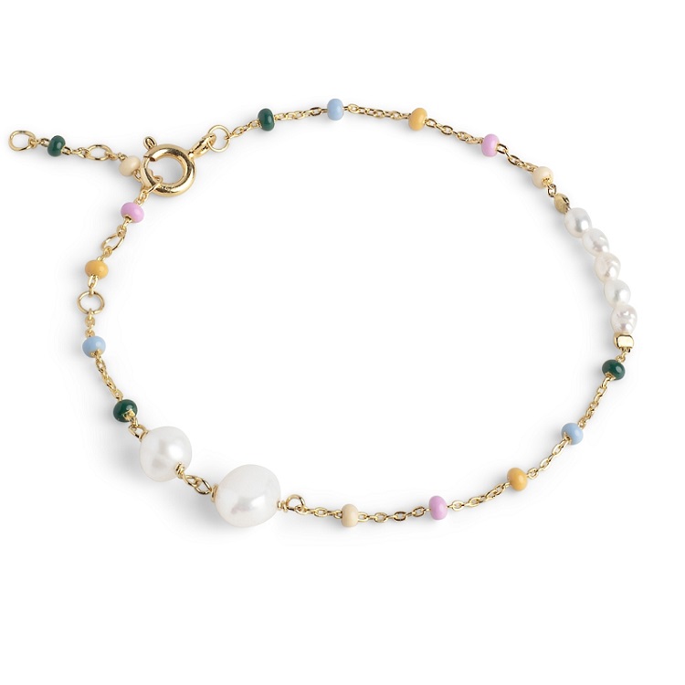 Enamel Lola Perla armbånd B81G_2Dreamy/Pearl
