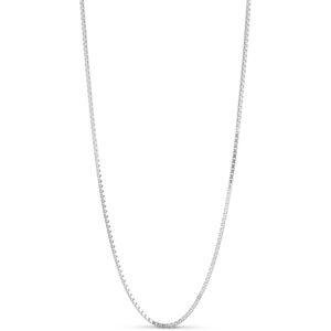 Enamel Box Chain 1,45 mm halskæde N114S